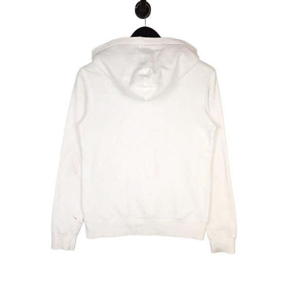 Women's Champion Spell Out Hoodie White Size UK 8 - Picture 2 of 7